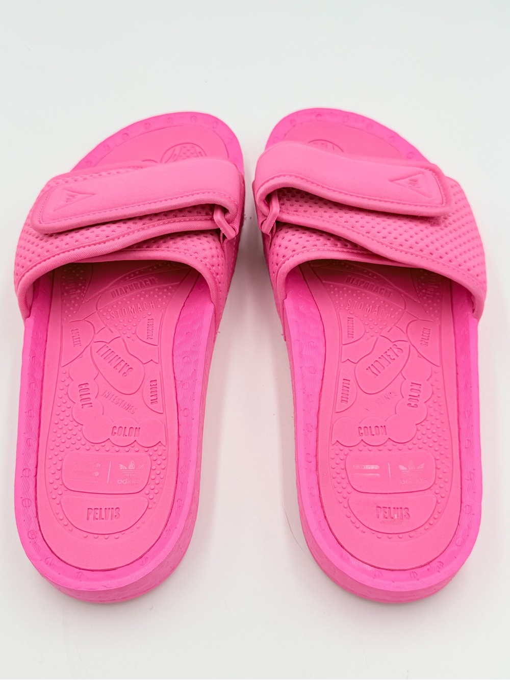 Adidas x Pharrell Boost PC Recovery Adjustable Comfy Semi Solar Pink Slide 10